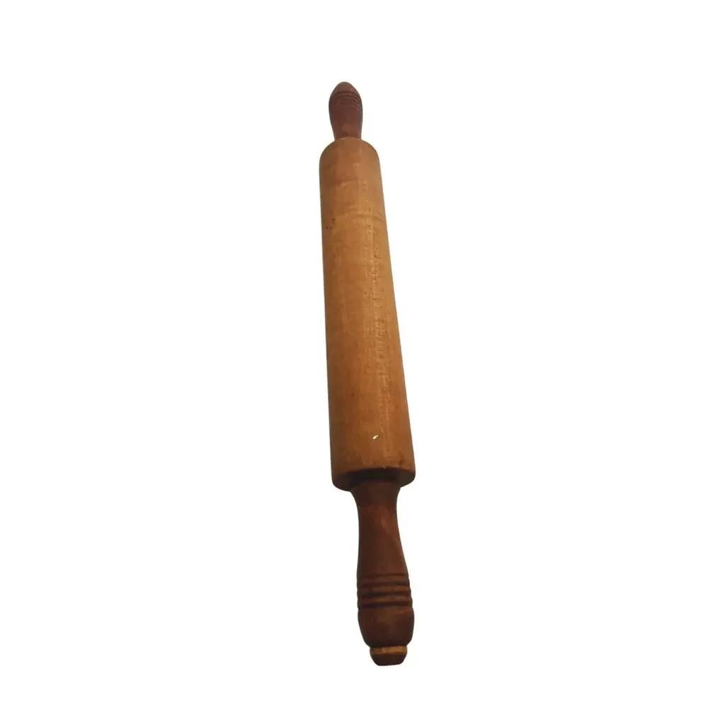 Vintage Slim Wooden Rolling Pin Country Farmhouse Baking